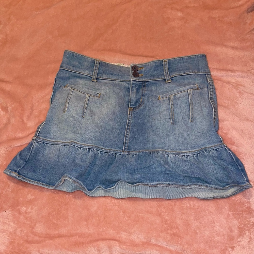 juicy couture jeans skirt